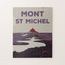 Mont Saint Michel illustration France Legpuzzel