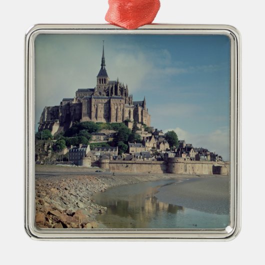Mont Saint-Michel Metalen Ornament (Voorkant)