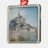 Mont Saint-Michel Metalen Ornament (Links)