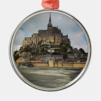 Mont Saint-Michel Metalen Ornament
