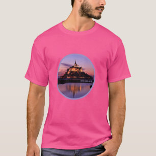 Mont Saint Michel Normandië Kathedraal Frankrijk T-shirt