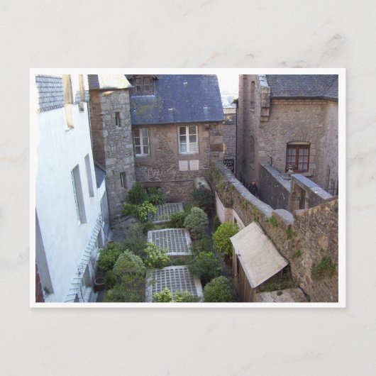 Mont Saint Michel, Normandy, Frankrijk Briefkaart (Voorkant)