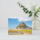 Mont-Saint-Michel, Normandy, Frankrijk Briefkaart (Staand voorkant)