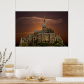 Mont-Saint-Michel Poster (Keuken)