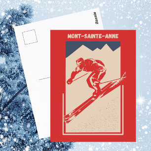 Mont Sainte Anne, Quebec Canada Ski  Briefkaart