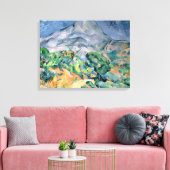 Mont Sainte-Victoire, 1900 Canvas Afdruk (Insitu (Woonkamer))
