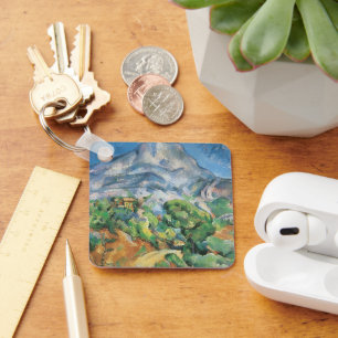 Mont Sainte Victoire boven Tholonet, Paul Cezanne Sleutelhanger