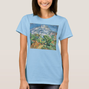 Mont Sainte Victoire boven Tholonet, Paul Cezanne T-shirt