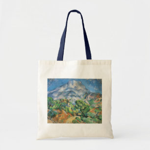 Mont Sainte Victoire boven Tholonet, Paul Cezanne Tote Bag