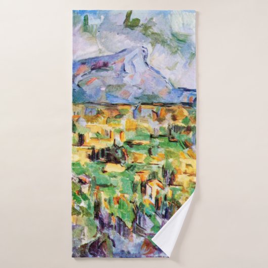 Mont Sainte-Victoire, Paul Cezanne (Serviette de bain)