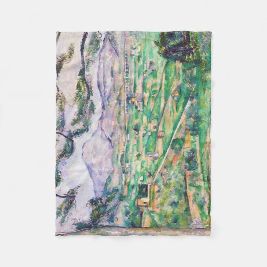 Mont Sainte-Victoire, Paul Cezanne Fleece Deken (Voorkant)