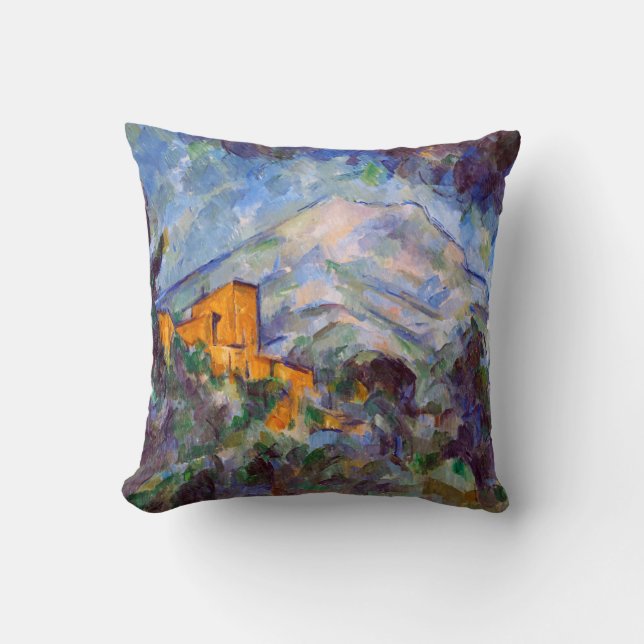 Mont Sainte-Victoire, Paul Cezanne Kussen (Voorkant)