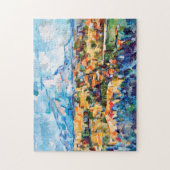 Mont Sainte-Victoire, Paul Cezanne Legpuzzel (Verticaal)