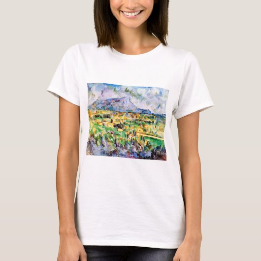 Mont Sainte-Victoire, Paul Cezanne T-shirt (Voorkant)