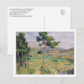 Mont Sainte-Victoire van Cezanne Briefkaart (Voorkant / Achterkant)