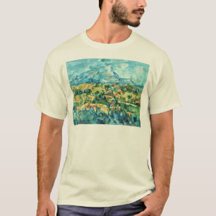 Mont Sainte-Victoire van Paul Cézanne (beste kwal T-shirt