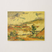 Mont Sainte Victoire van Paul Cezanne, kunst Legpuzzel (Horizontaal)