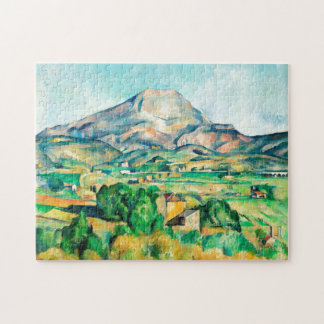 Mont Sainte-Victoire van Paul Cezanne Legpuzzel