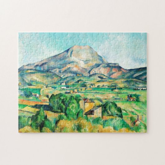 Mont Sainte-Victoire van Paul Cezanne Legpuzzel (Horizontaal)