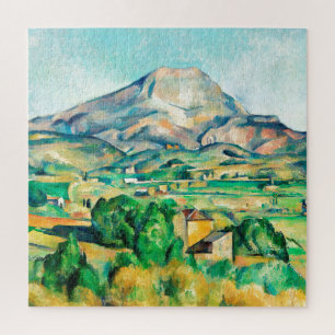 Mont Sainte-Victoire van Paul Cezanne Legpuzzel