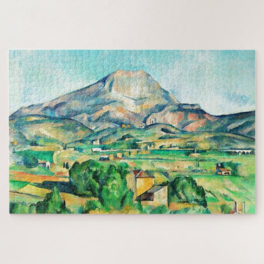 Mont Sainte-Victoire van Paul Cezanne Legpuzzel (Horizontaal)