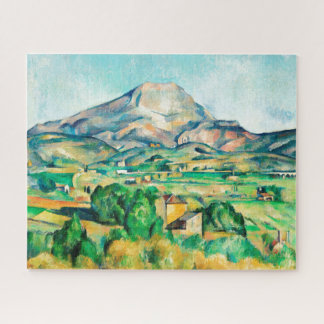 Mont Sainte-Victoire van Paul Cezanne Legpuzzel
