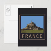 Mont St. Michel Briefkaart (Voorkant / Achterkant)