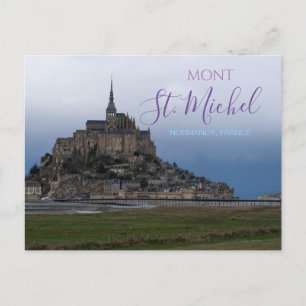 Mont St. Michel France Carte postale Forteresse No
