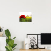 Mont St Michel France Fairy Tale Castle Poster (Thuiskantoor)