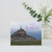 Mont St. Michel Frankrijk Briefkaart Fort Normandi (Staand voorkant)