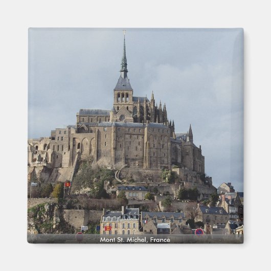 Mont St. Michel, Frankrijk Magneet (Voorkant)