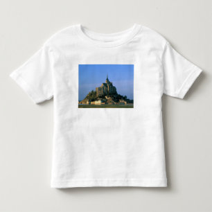 Mont St Michel, Manche, Normandië, Frankrijk Kinder Shirts