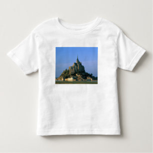 Mont St Michel, Manche, Normandy, Frankrijk Kinder Shirts