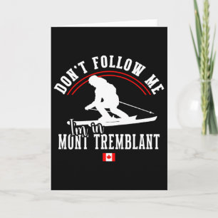 Mont Tremblant Canada Skigebied Quebec Skiën Souve Kaart
