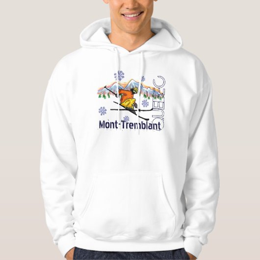 Mont Tremblant Quebec ski hoodie (Voorkant)