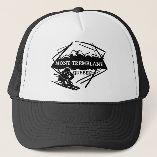 Mont Tremblant Quebec ski logo pet (Voorkant)