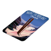 Mont Tremblant Ski Canada Magneet (Linkerzijde)