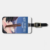 Mont Tremblant Ski Canada Poster Bagagelabel (Voorkant horizontaal)