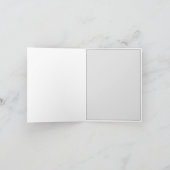 Mont Velan, van Buthier, Italië Verjaardag Kaart (Binnen)