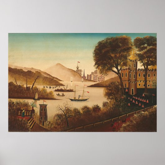 Montage de la Garde - Poster d'art raffiné Redpath (Devant)