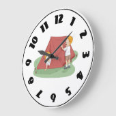 Montage d'une tente horloge (Angle)