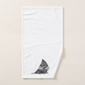« Montagne » - (Serviette à main)