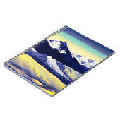 Montagne Abstraite | Journal carnet (Côté gauche)