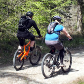 MONTAGNE BIKING Carte d'anniversaire