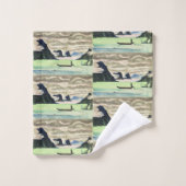 Montagne de Kirchner Expressionnisme Lac Art fin (Gant de toilette)