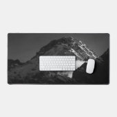 Montagne enneigée blanche et noire (Clavier et souris)