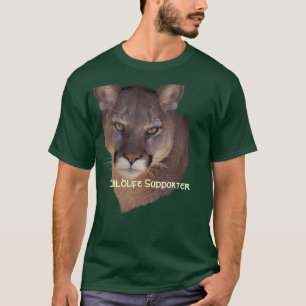 MONTAGNE LION Cougar, Big Cat Wildlife T-Shirt
