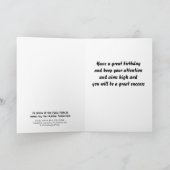 montagne mystique, carte d'anniversaire d'image hu (Intérieur)