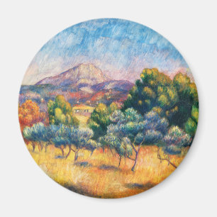 Montagne Sainte-Victoire (Paysage) Renoir Magneet