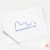 Montagne - Sticker pare-chocs (Enveloppe)
